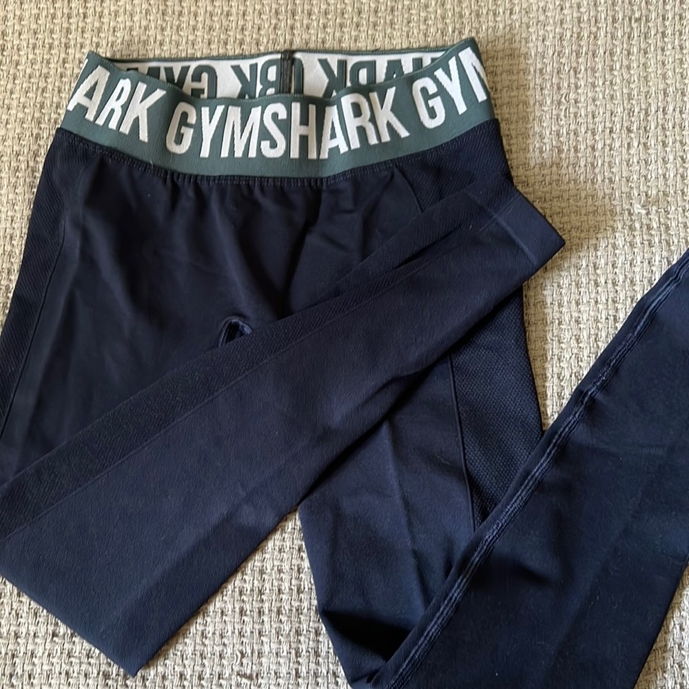 Navy Blue Gymshark Leggings XS worn a few times